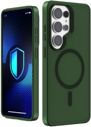 3mk Samsung Galaxy S25 Ultra - Hardy Hazy MagCase Green