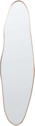 Bigbuy Home Lustro ścienne SALINS 40 x 160 cm Metal Złoty