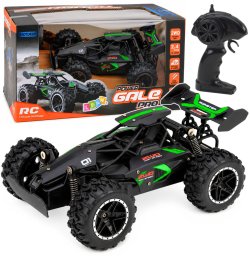 LeanToys Samochód Terenowy Wspinaczkowy Zdalnie Sterowany RC Czarny 1:18 15 KM/H