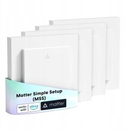 Meross Inteligentny przełącznik rolet MEROSS MRS105MA-EU Wi-Fi (Matter) (Zestaw 4 szt.)