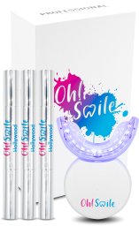 OH! SMILE Professional Bezprzewodowy zestaw do wybielania zębów z lampą LED