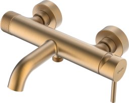Bateria wannowa Valvex 2424860-SCPV / VALVEX / CANNOLI / BATERIA WANNOWA ŚCIENNA BEZ NATRYSKU , SATIN COPPER /
