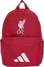 Adidas Plecak sportowy miejski szkolny dla dzieci adidas Liverpool FC czerwony KQ5148