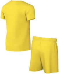 Nike koszulka spodenki getry dla dzieci DRY Park Kit Set żółty CD2244 719 M