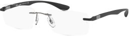 RayBan Okulary Ray Ban męskie RX8724100056 (Lens/Bridge/Temple) 56/17/145 mm