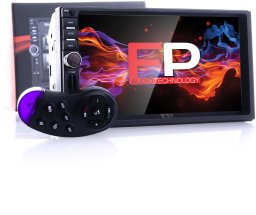 Radio samochodowe Canva EP AUDIO Stacja multimedialna 7 cali z USB i slotem micro SD do Peugeot 308