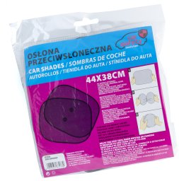 Hoalte CARSAFETY ZASŁONKI PRZECIWSŁONECZNE DO SAMOCHODU 45X37CM W ZESTAWIE 2 SZT