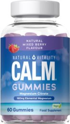 Adidas NATURAL VITALITY Calm Magnesium raspberry-strawberry flavor 60 żelek