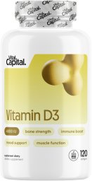 Solgar VITALCAPITAL Vitamin D3 4000IU (120 kaps.)