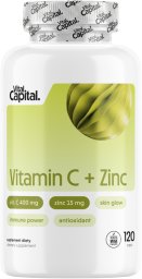 Nature’s Answer VITALCAPITAL Vitamin C + Zinc (120 kaps.)