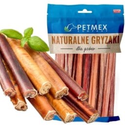 Petmex PETMEX Penisy cielęce gryzak i przysmak dla psa 20szt