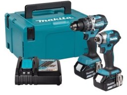 Zestaw elektronarzędzi Makita Cordless combo kit DLX2575TJ 2X5AH 18V