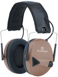 3mtm Earmor - Aktywne ochronniki słuchu M30 - Coyote Br