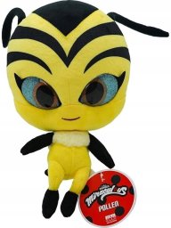 Sanrio Maskotka z bajki Miraculous Biedronka i Czarny kot Kwami Pollen 24cm