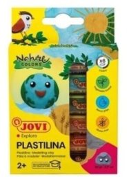 Jovi Plasteliny kolory natury 6x15g mix (8412027032285)