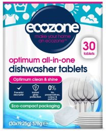 Ecozone Optimum All-in-One Tabletki do zmywarki, wielofunkcyjne 30szt.