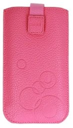 iLike Etui uniwersalna kieszeń Universal Leather Pocket Case XL Fuchsia (ILPCXLF)
