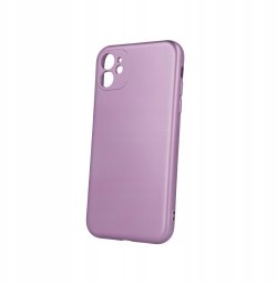 iLike Tylny pokrowiec Apple Metallic case for iPhone 11 fioletowy (GSM113237)