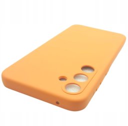 iLike Tylny pokrowiec Samsung Galaxy A35 5G Silicon case Orange (GSM182686)