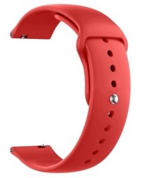 Just Must Siksniņa Universal JM S1 for Galaxy Watch 4 straps 22 mm Red