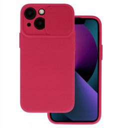 iLike Tylny pokrowiec Apple Iphone 14 Pro Max Camshield Soft Dark Cherry