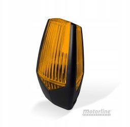 Doerr Lampa ostrzegawcza Motorline MP205 pomarańczowa LED 12-230V z uchwytem (001PLM10918012)