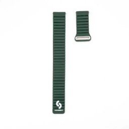 Araree Siksniņa Connect 20mm Flat head Leather - Silicone Loop Magnetic Watch Strap (130mm M/L) Forest Green CONUNI20FHSG