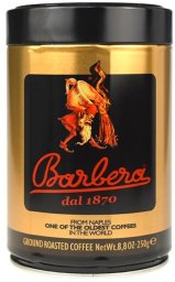 Kawa mielona Barbera Barbera Classica 0,25 kg mielona PUSZKA