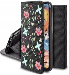 krainaGSM Do Realme C53 | C51| Note 50 Magnet Wzory Case + Szkło 9H