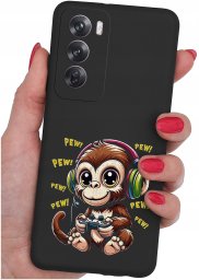 krainaGSM Do Oppo Reno 12 5G | Wzory | Silikonowe Matt Case