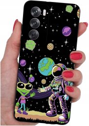 krainaGSM Etui Do Oppo Reno 12 5G | Wzory | Silikonowe Matt Case