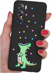 krainaGSM Do Oppo Reno 12 5G Wzory Silikonowe Matt Case