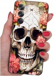 krainaGSM Do Oppo Reno 12 5G | Wzory | Silikonowe Matt Case
