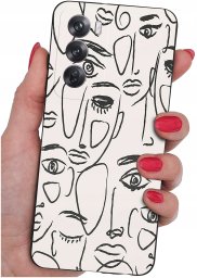krainaGSM Do Oppo Reno 12 5G Wzory Silikonowe Matt Case