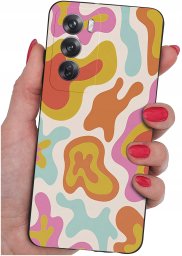 krainaGSM Do Oppo Reno 12 5G | Wzory | Silikonowe Matt Case