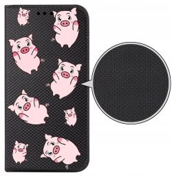 krainaGSM Etui Do Samsung A13 5G / A04S Magnet Wzory + Szkło