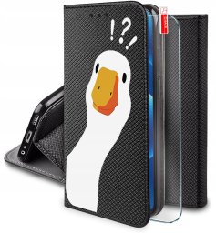 krainaGSM Etui Do Samsung A13 5G / A04S Magnet Wzory + Szkło