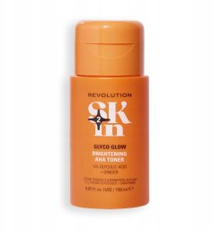 Revolution Skincare Revolution Skincare, Glyco Glow, 5% Glycolic Acid & Ginger, Brightening, Tonic Lotion, For Face, 150 ml For Women