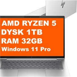 Laptop HP EliteBook 645 G11 / B6SK6U8 / AMD Ryzen 5 / 32GB / 1TB / Win 11 Pro