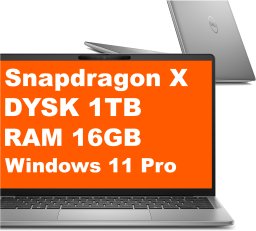 Laptop HP Latitude 7455 Copilot+ / Snapdragon X1P / 16GB / 1TB / Win 11 Pro (57165)