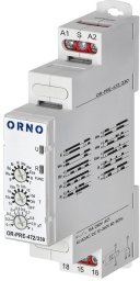 Orno Przekaźnik czasowy Economic, 10 funkcji, 230V AC OR-PRE-472/230