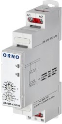 Orno Przekaźnik czasowy Economic, załączanie na ustawiony czas, 12-240V AC/DC, OR-PRE-470/UNI