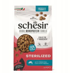 Schesir Animal Monoprotein Formula Sterilized ryba 1,5 kg worek