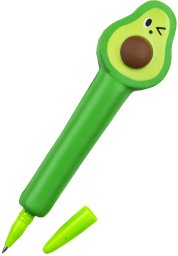 Centrum Pen BLUE INK SQUISHY AVOCADO 0.7MM