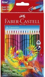 Faber-Castell ołówkowe trójkątne 18kol. FABER CASTELL