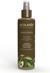 Ecolatier Ecolatier Green Spray chroniący włosy przed wysoką temperaturą Awokado 200ml