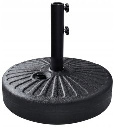 Ambiance Podstawa do parasola ogrodowego napełniana wodą 25 l 28 kg taras ogród HDPE