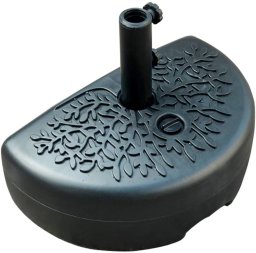 Goodhome Podstawa do parasola ogrodowego napełniana wodą 25 l 28 kg taras ogród HDPE