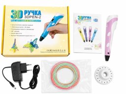 Długopis 3D iLike Rotaļlietas iLike 3D Printing Pen with LCD Display Ultimate Multicolor 3D Printer Pen Green 4752192108328 ILI3DPLCDUMG (4752192108328)