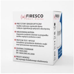 Firesco Czujnik dymu ZR170S (FIR-ZR170S)